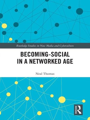 cover image of Becoming-Social in a Networked Age